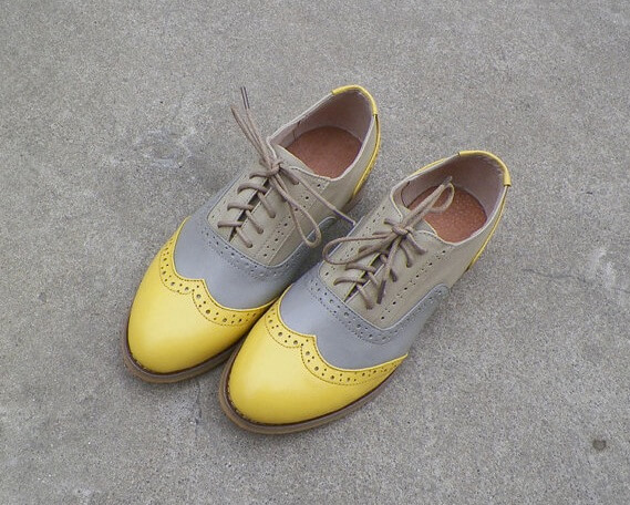 colourful oxfords