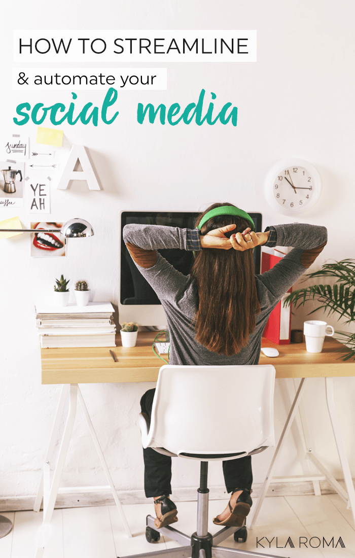 how to streamline and automate your social media presence
